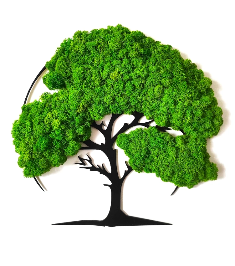 drzewko z chrobotkiem mech