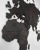 mapa drewniana kolor heban