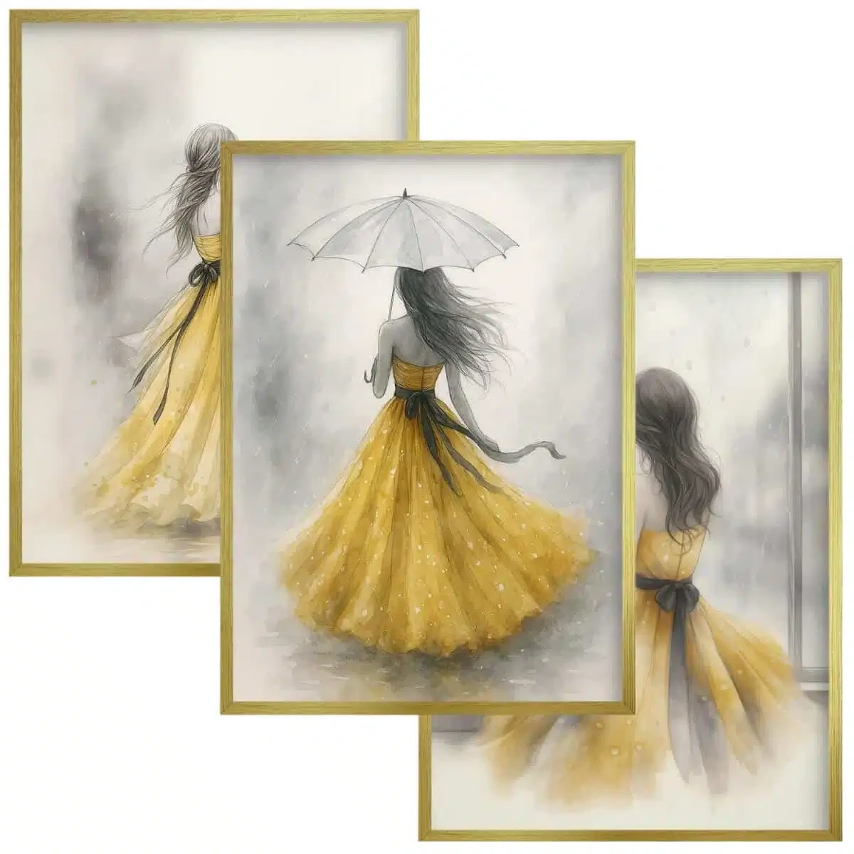 Plakaty do sypialni | zestaw plakatów kobieta