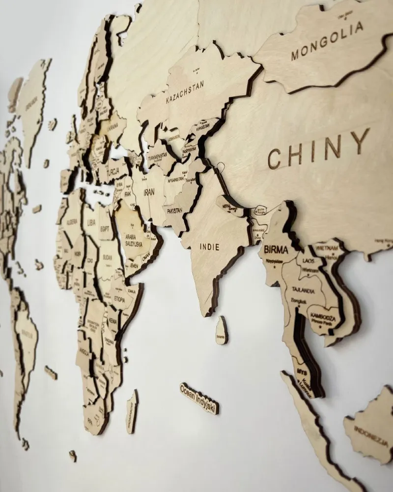mapa drewniana 3d patihome.pl