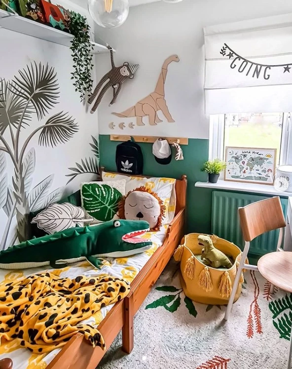 Diplodok dekoracja pokój chłopca
