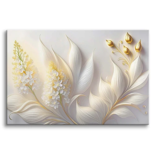 subtelne kwiaty obraz
