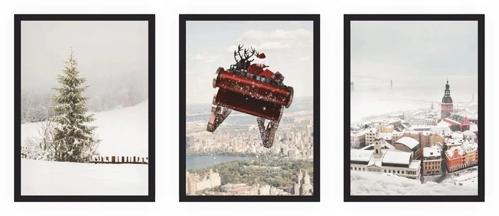 plakat zima | Zimowa Podróż