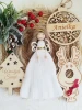 Zestaw świąteczny handmade Aniołek choinka