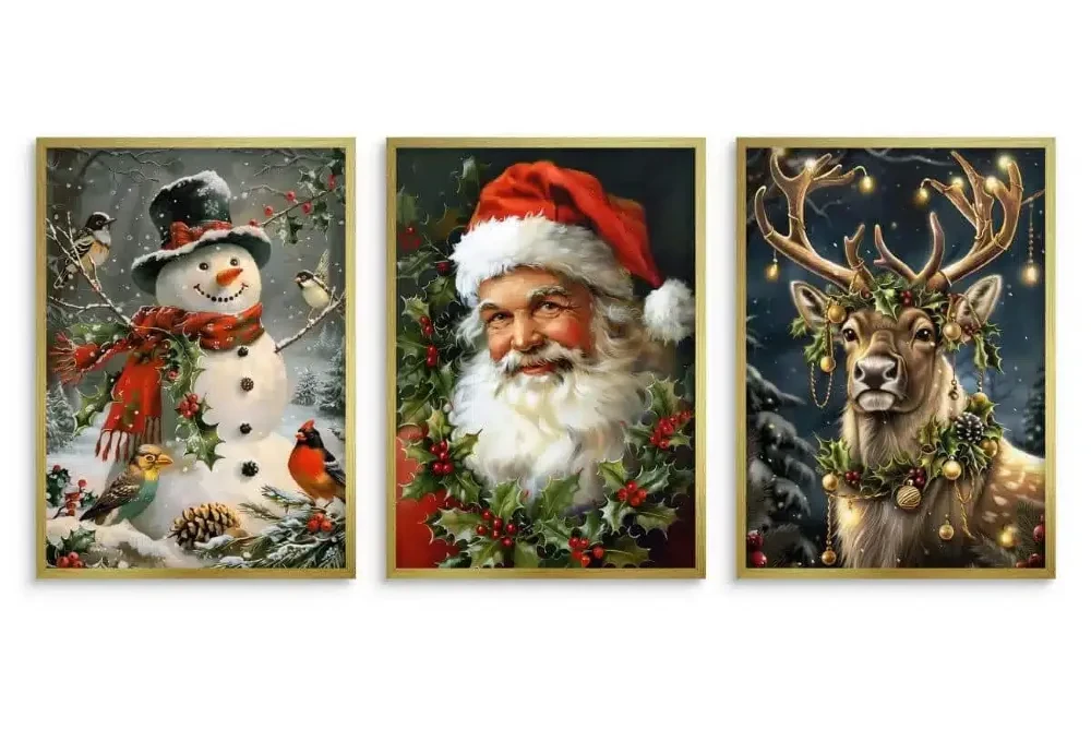 plakat św. Mikołaj