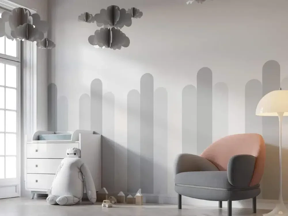 ściana w przedszkolu