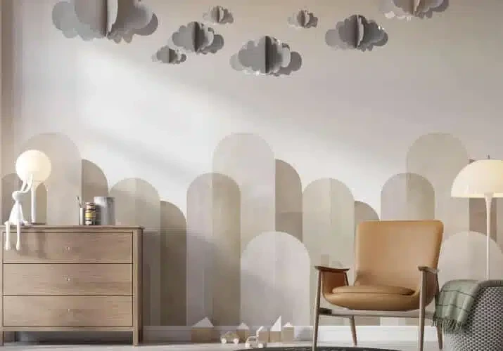 Naklejka ściana boho