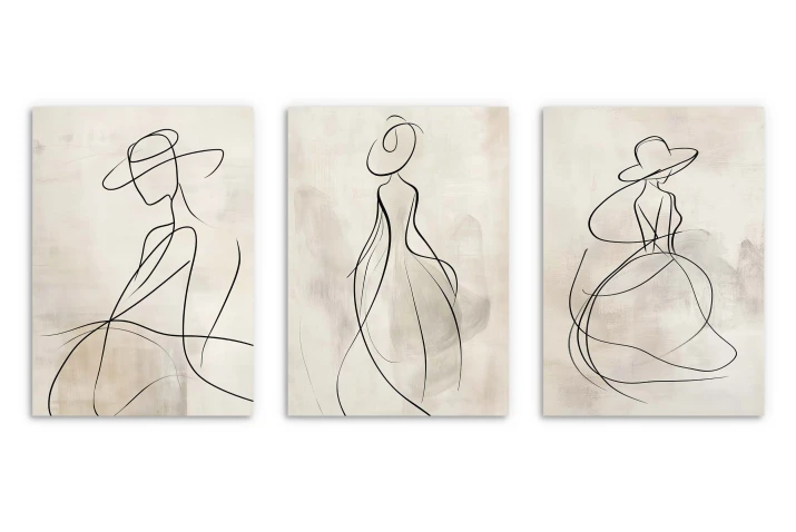 plakat moda | art line