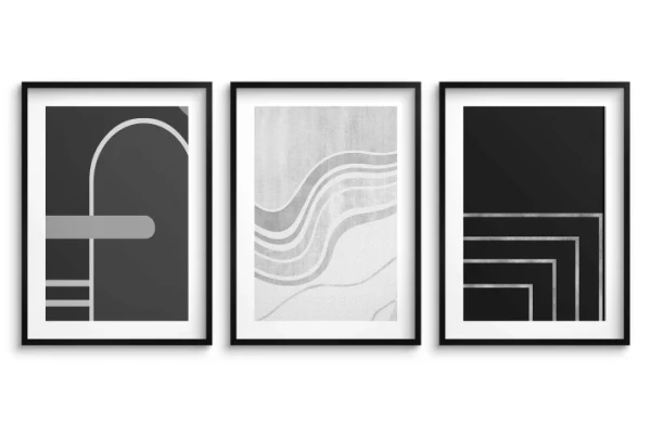 Abstrakcja Geometryczna: Plakaty