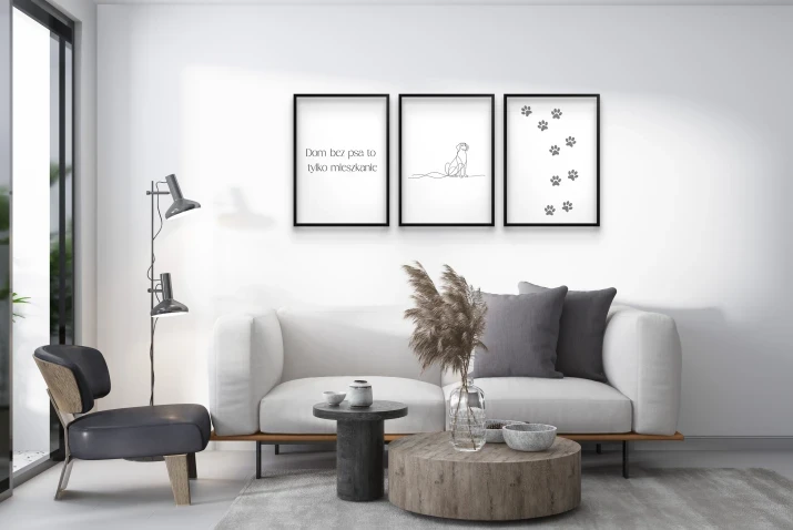 Plakaty zestaw do salonu