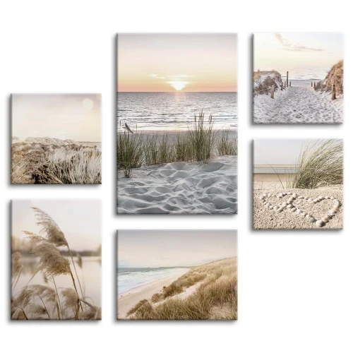 Duży Zestaw Obrazów boho