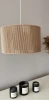 Lampa Ozdobny klosz sznurek bawełniany