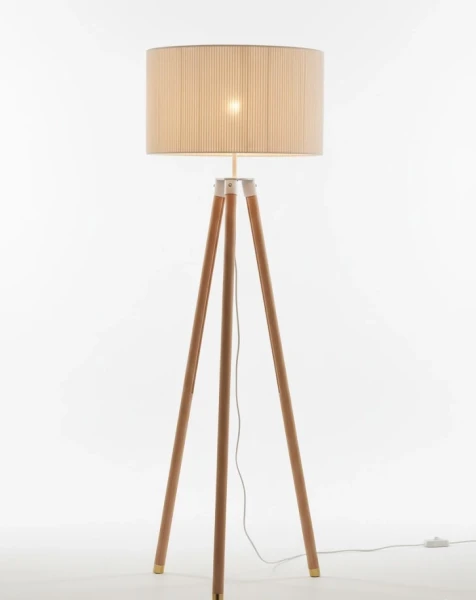 abażur skandynawski styl - wizualizacja lampa podłogowa