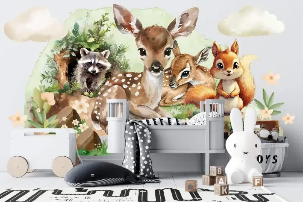 pokój dziecka, co na ścianę