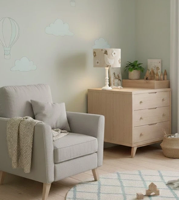 lampka nocna rękodzieło