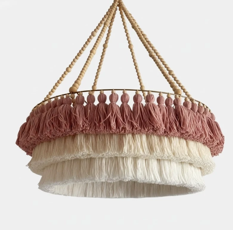 lampa do pokoju dziecka chwosty i korale