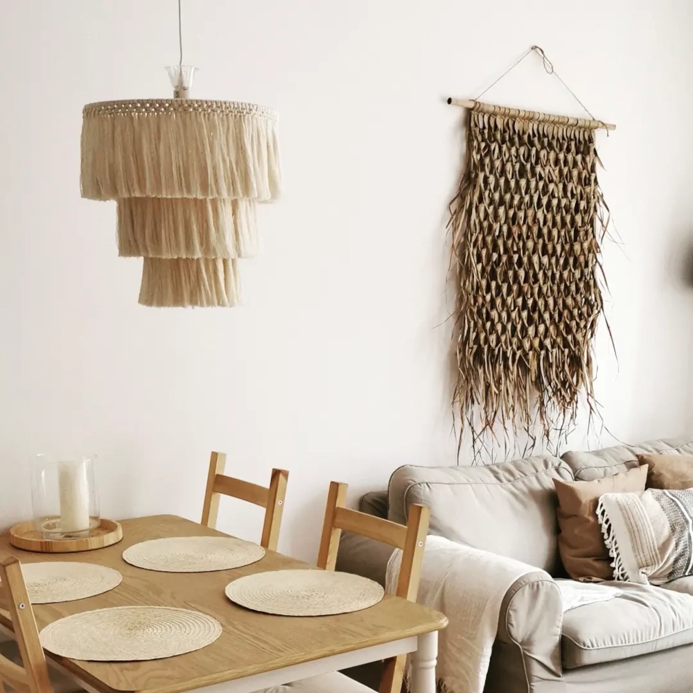 lampa wisząca boho