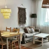 lampa sufitowa do salonu boho