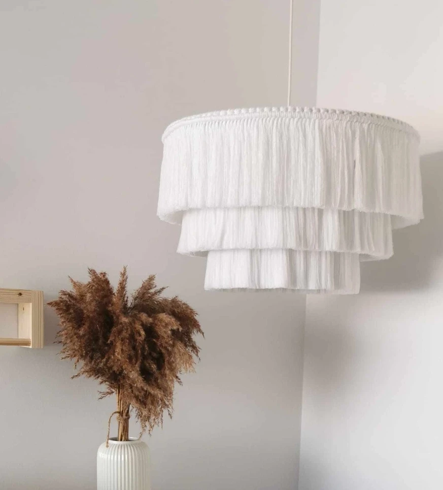 lampa sznurek rękodzieło patihome