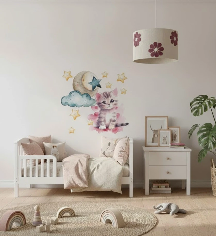 lampa sufitowa handmade kwiaty