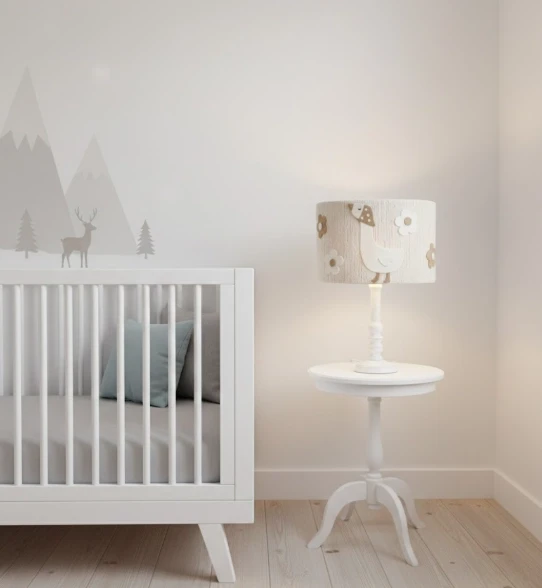 lampa nocna sznurkowa gąska