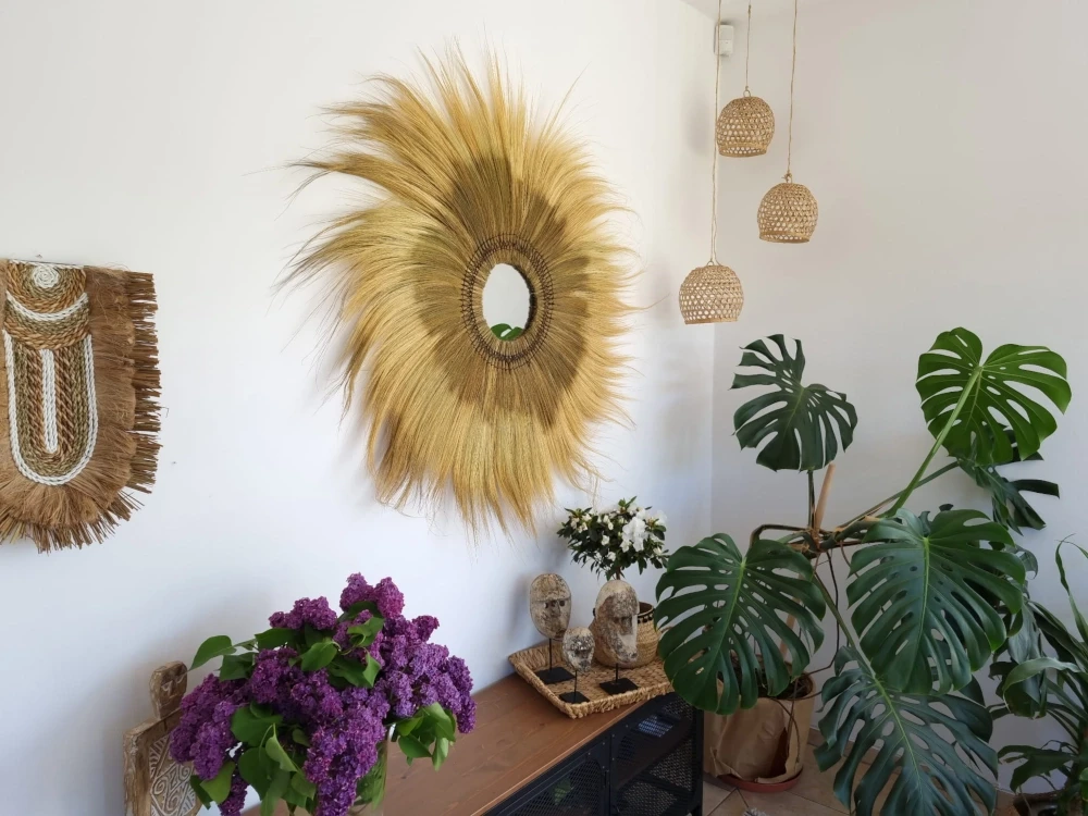 naturalne dodatki do domu boho
