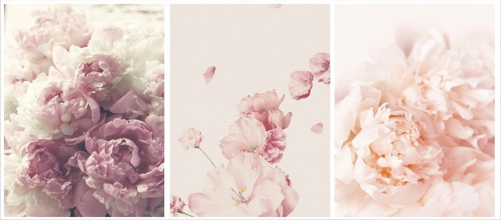 plakaty kwiatowe estetyka coquette