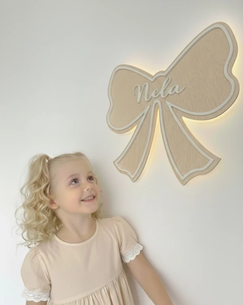 Personalizowana Lampa kokarda