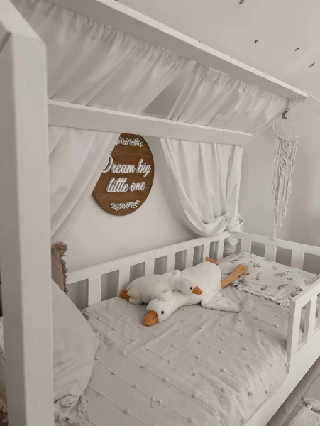 Dream big little one lampa led ręcznie wykonana, do pokoju dziecka