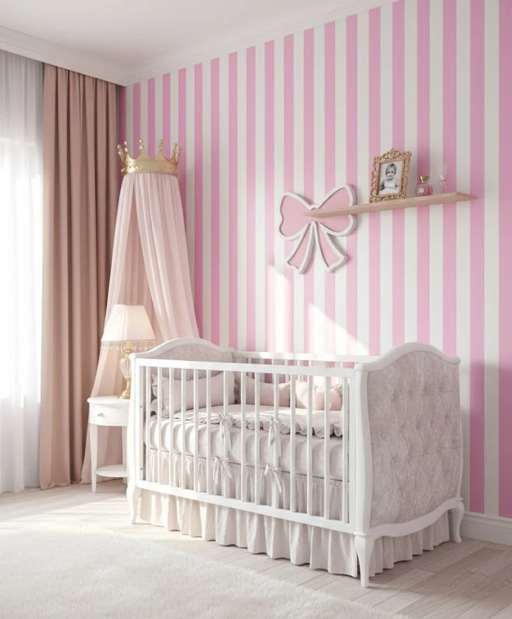 kokarda półka do pokoju małej królewny