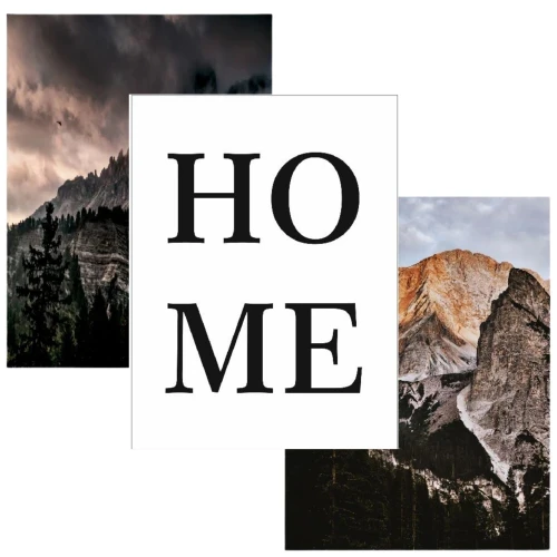 plakaty góry natura