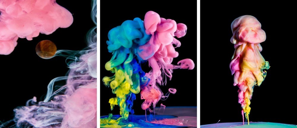 3 plakaty abstrakcja