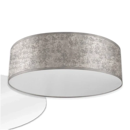 srebrno szary plafon