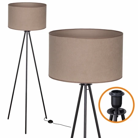 Nowoczesny tripod oświetlenie sypialni