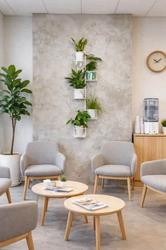 biały kwietnik do biura