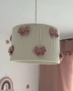 Lampa abażur handmade w kokardki | do pokoju dziecka