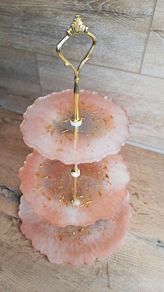 Patera 3 poziomowa | żywica epoksydowa