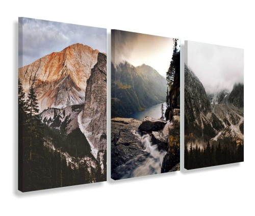 widoki góry tryptyk obraz