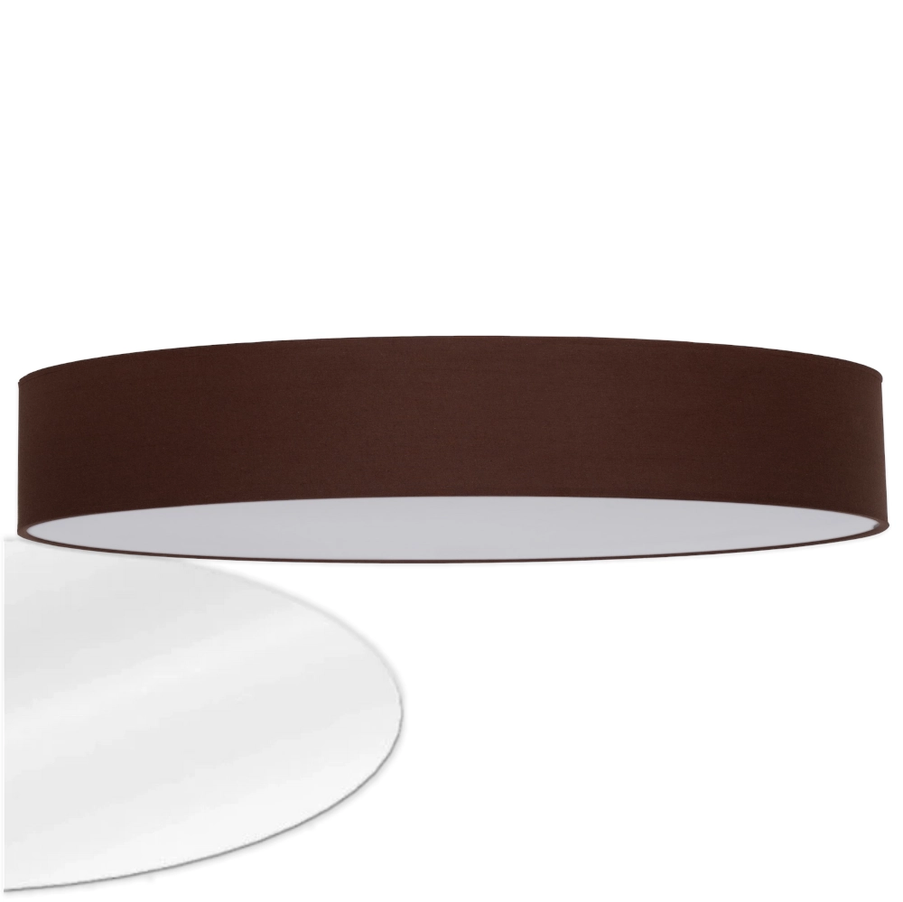 70 brazowy plafon - lampa sufitowa japandi