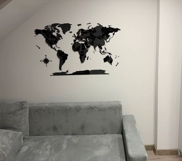 mapa do pokoju chłopca
