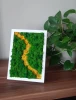 hrobotek i kwiatki | ramka z dekoracją handmade