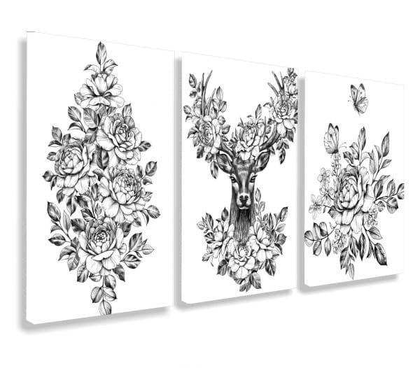 tryptyk canvas