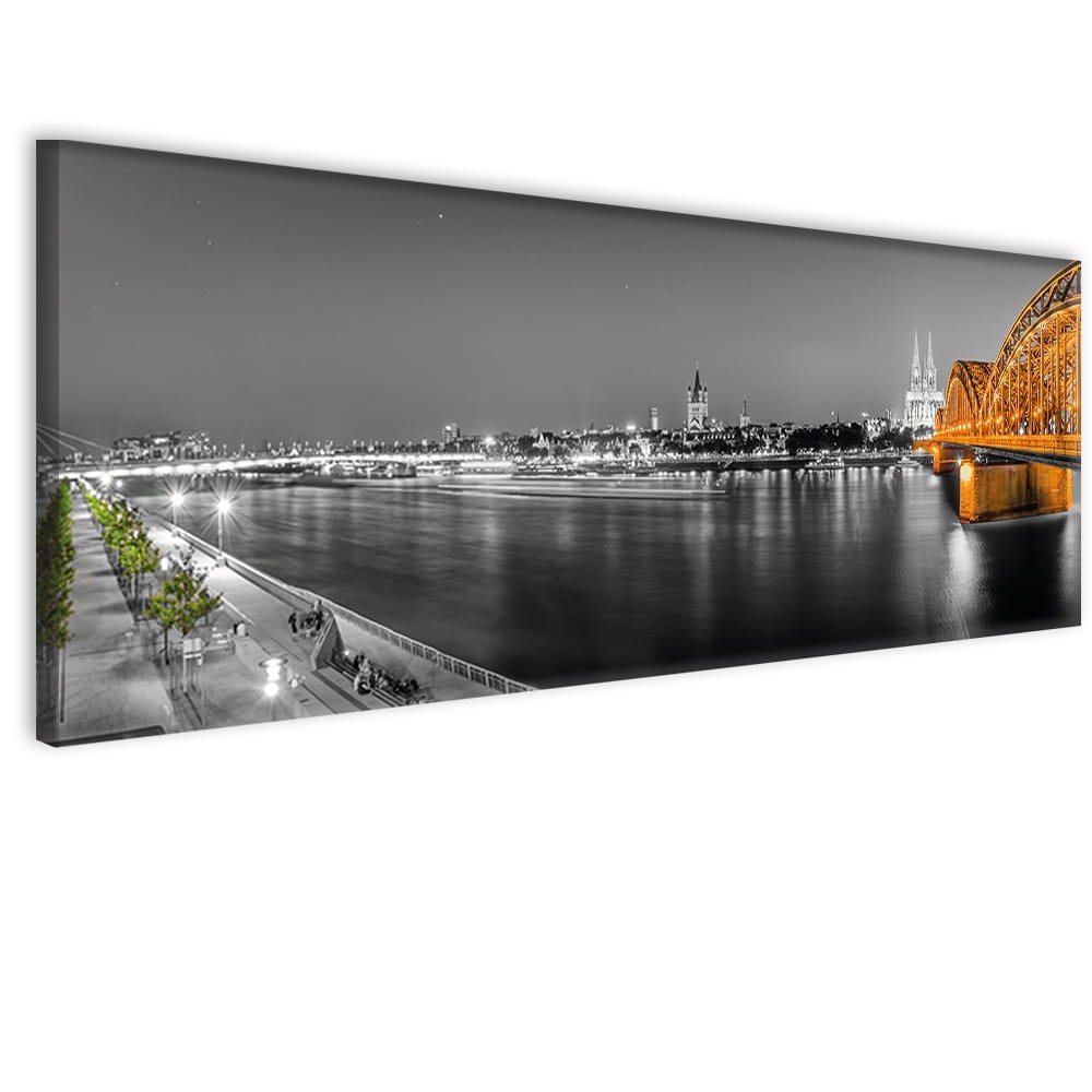 obraz canvas miasto most