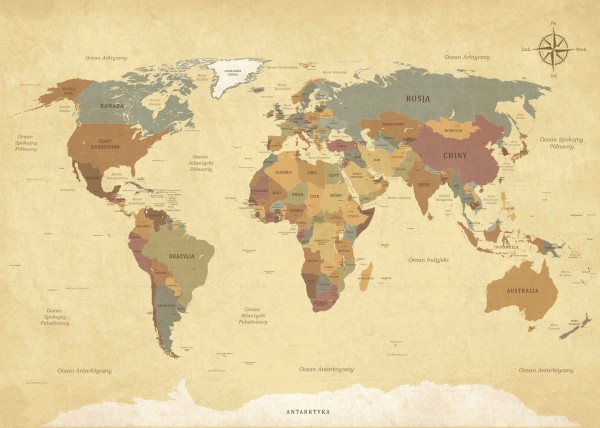 plakat-mapa-świata