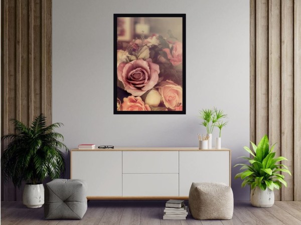plakat z ramą