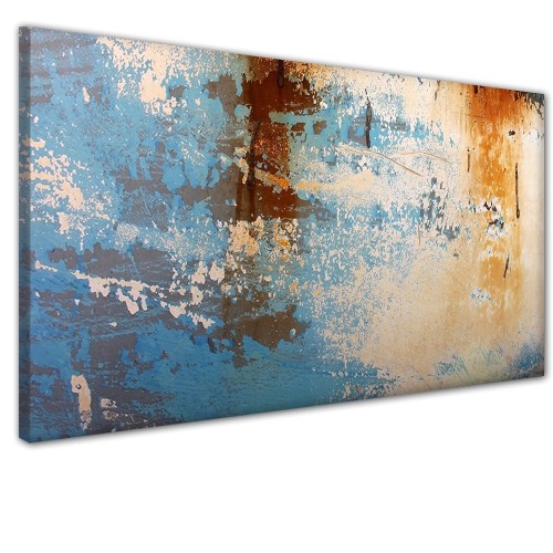 niebieska abstrakcja obraz