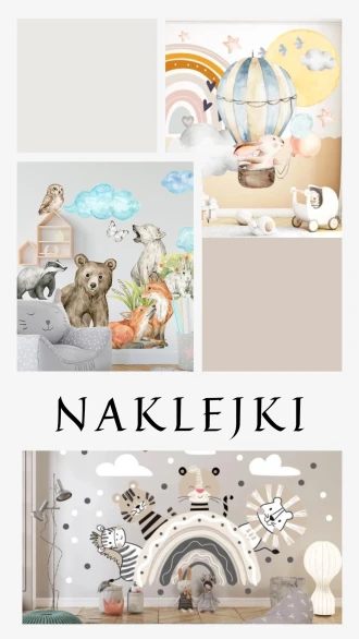 naklejki na ścianę do pokoju dziecka